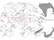 DUCATI Monster 1200 HALF FAIRING [MOD:M 1200]