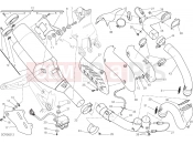 DUCATI 2015 Monster 1200 S EXHAUST SYSTEM [MOD:M 1200S]