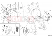DUCATI 2015 Monster 1200 S FRONT BRAKE SYSTEM [MOD:M 1200S]