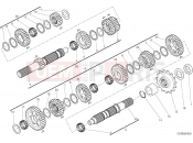 DUCATI 2015 Monster 1200 S Stripe GEAR BOX [MOD:M1200STR]