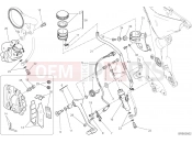 DUCATI Multistrada 1200 S D Air REAR BRAKING SYSTEM [MOD:MS1200SA]