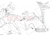 DUCATI Multistrada 1200 S D Air REAR SHOCK ABSORBER [MOD:MS1200SA]