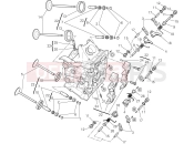 DUCATI 2016 Diavel Carbon HORIZONTAL CYLINDER HEAD [MOD:DVLC]