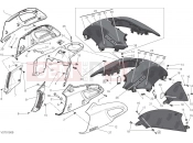 DUCATI 2016 Diavel Carbon COVERS, TANK [MOD:DVLC]