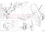 DUCATI 2016 Hypermotard 939 SP FRONT BRAKE SYSTEM [MOD:HYM939SP]