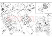 DUCATI Hyperstrada 939 BATTERY HOLDER [MOD:HY939STR]