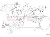 DUCATI 2016 Monster 821 Dark HEADLIGHT [MOD:M821DARK;XST:AUS,EUR,FRA,JAP]