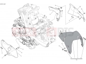 DUCATI 2016 Monster 821 Dark HALF FAIRING [MOD:M821DARK]