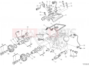 DUCATI 2016 Multistrada 1200 Enduro VERTICAL CYLINDER HEAD - TIMING [MOD:MS1200E]