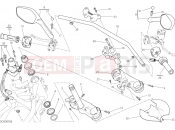 DUCATI 2016 Multistrada 1200 Pikes Peak HANDLEBAR [MOD:MS1200PP]