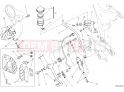 DUCATI 2016 Multistrada 1200 Pikes Peak REAR BRAKING SYSTEM [MOD:MS1200PP]