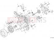 DUCATI Multistrada 1200 S GENERATOR COVER [MOD:MS1200S]