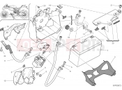 DUCATI Superbike 959 Panigale BATTERY HOLDER [MOD:959,959 AWS]