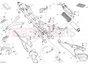DUCATI Superbike 959 Panigale REAR FRAME COMP. [MOD:959,959 AWS]