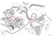 DUCATI Superbike 1299 Panigale S COOLING SYSTEM [MOD:1299S;XST:AUS,EUR,FRA,JAP,TWN]