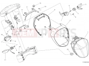 DUCATI XDiavel HEADLIGHT [MOD:XDIAVEL;XST:AUS,EUR,FRA,JAP]