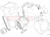 DUCATI XDiavel S POMPA ACQUA [MOD:XDIAVELS]