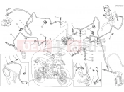 DUCATI 2017 Hypermotard 939 SP ANTILOCK BRAKING SYSTEM (ABS) [MOD:HYM939SP]