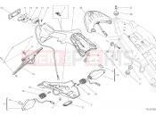 DUCATI Monster 797 PLATE HOLDER [MOD:M 797;XST:EUR]