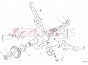 DUCATI Monster 797 CONNECTING RODS [MOD:M 797]