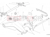 DUCATI Monster 797 FORCELLONE POSTERIORE [MOD:M 797]