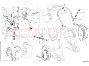 DUCATI 2017 Monster 1200 FRONT BRAKE SYSTEM [MOD:M 1200]