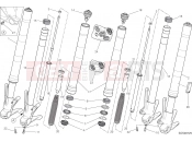 DUCATI 2017 Monster 1200 FRONT FORK [MOD:M 1200]