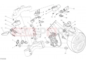 DUCATI 2017 Monster 1200 S HEADLIGHT [MOD:M 1200S;XST:EUR,FRA]