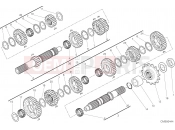 DUCATI Multistrada 1200 GEAR BOX [MOD:MS1200]