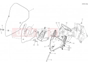 DUCATI Multistrada 1200 WINDSHIELD [MOD:MS1200]