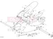 DUCATI 2017 Multistrada 1200 Enduro SWING ARM [MOD:MS1200E]