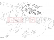 DUCATI Multistrada 1200 Pikes Peak REAR SHOCK ABSORBER [MOD:MS1200PP]