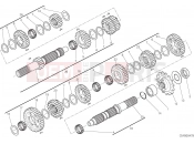 DUCATI Multistrada 950 GEAR BOX [MOD:MS950T]