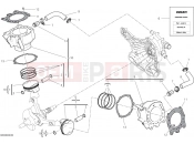 DUCATI 2017 SuperSport S CYLINDERS - PISTONS [MOD:SS 939 S]