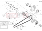 DUCATI 2017 SuperSport S REAR WHEEL SPINDLE [MOD:SS 939 S]