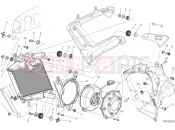 DUCATI Diavel RADIATOR, WATER,RH [MOD:DVL]