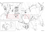 DUCATI 2018 XDiavel FRONT BRAKE SYSTEM [MOD:XDIAVEL]