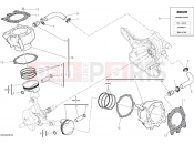 DUCATI 2018 Hypermotard 939 CYLINDERS - PISTONS [MOD:HYM 939]