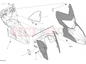 DUCATI 2018 Hypermotard 939 COWLING [MOD:HYM 939]