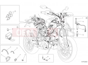 DUCATI 2018 Hypermotard 939 SP WIRING HARNESS [MOD:HYM939SP]