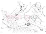 DUCATI Monster 797 BATTERY HOLDER [MOD:M 797]