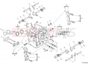 DUCATI Multistrada 950 HORIZONTAL CYLINDER HEAD [MOD:MS950]