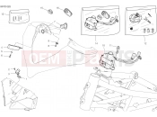 DUCATI 2018 Multistrada 1260 PikesPeak FRONT WIRING HARNESS [MOD:MS1260PP]