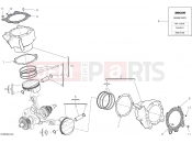 DUCATI 2018 Multistrada 1260 PikesPeak CYLINDERS - PISTONS [MOD:MS1260PP]