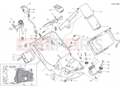 DUCATI Multistrada 1260 BATTERY HOLDER [MOD:MS1260]