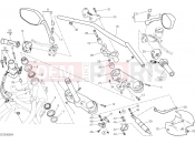 DUCATI Multistrada 1200 Enduro Pro HANDLEBAR [MOD:MS1200EP]