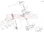 DUCATI 2018 Multistrada 1260 S STEERING HEAD BASE ASSEMBLY [MOD:MS1260S]