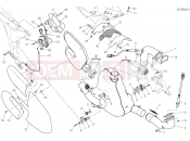 DUCATI 2018 Multistrada 1260 S D Air EXHAUST SYSTEM [MOD:MS1260SA]