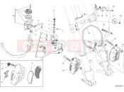 DUCATI 2018 Multistrada 1260 S D Air FRONT BRAKE SYSTEM [MOD:MS1260SA]