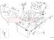 DUCATI 2018 Multistrada 1260 S D Air COOLING CIRCUIT [MOD:MS1260SA]